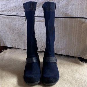 Blue boots